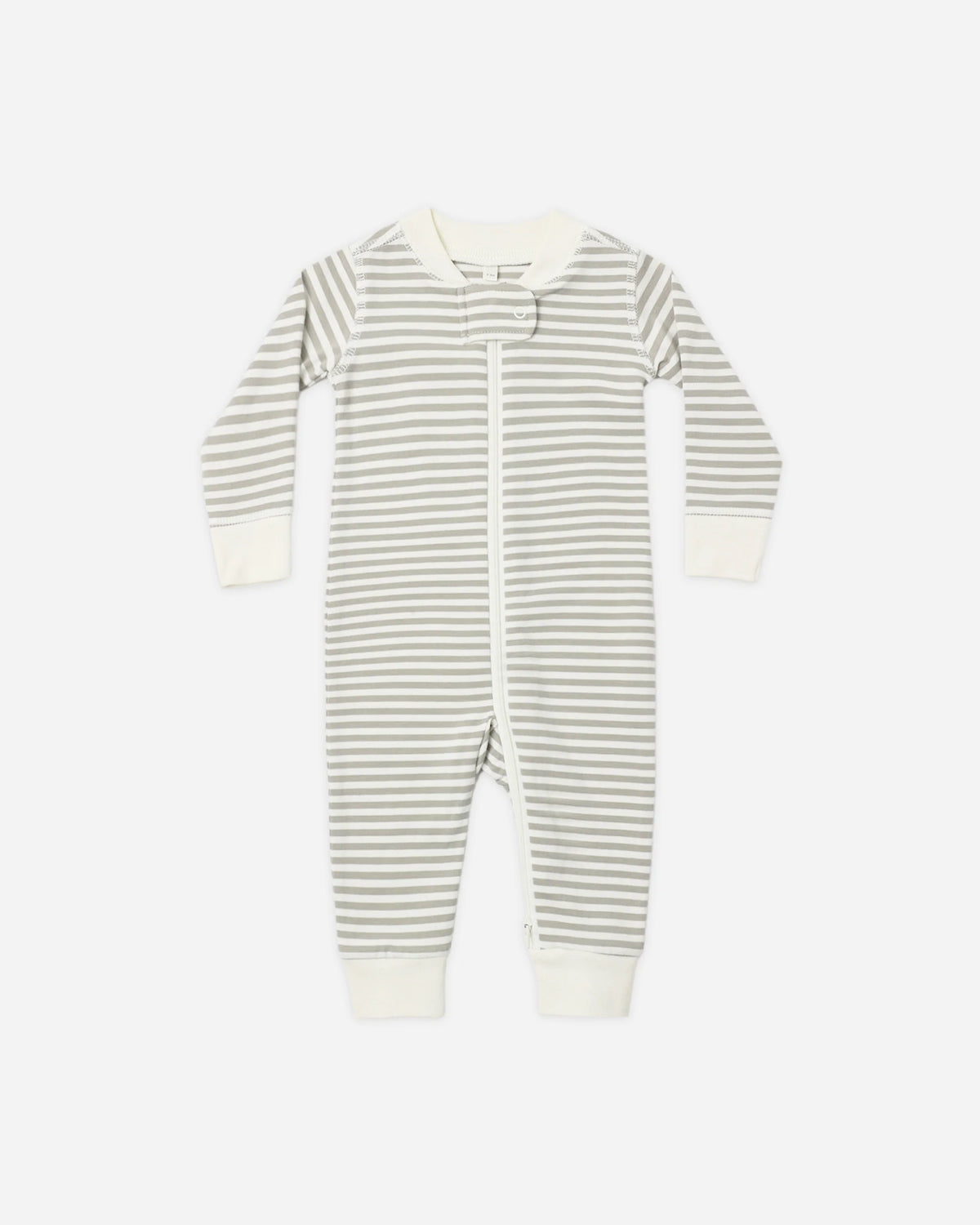 Zip Long Sleeve Sleeper Laurel Stripe
