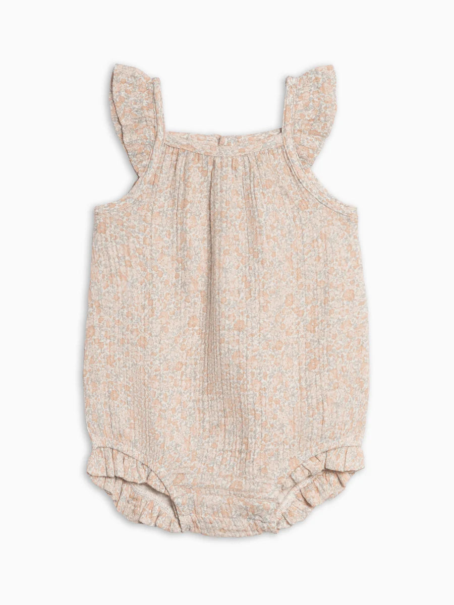 Sandra Muslin Tank Bubble Romper