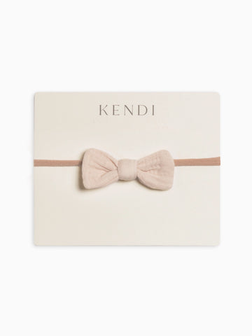 Classic Muslin Dainty Bow