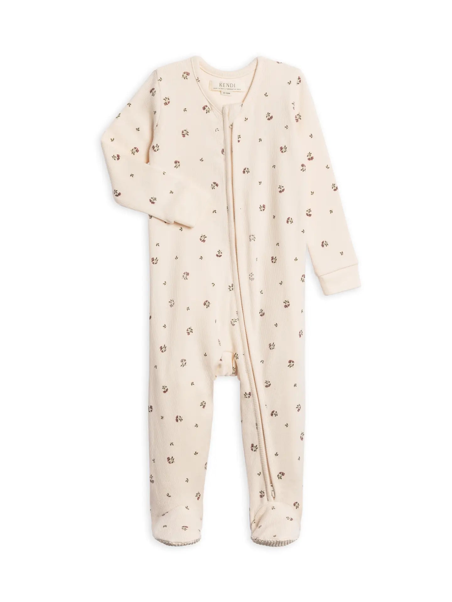 Kit Ribbed Zipper Sleeper
