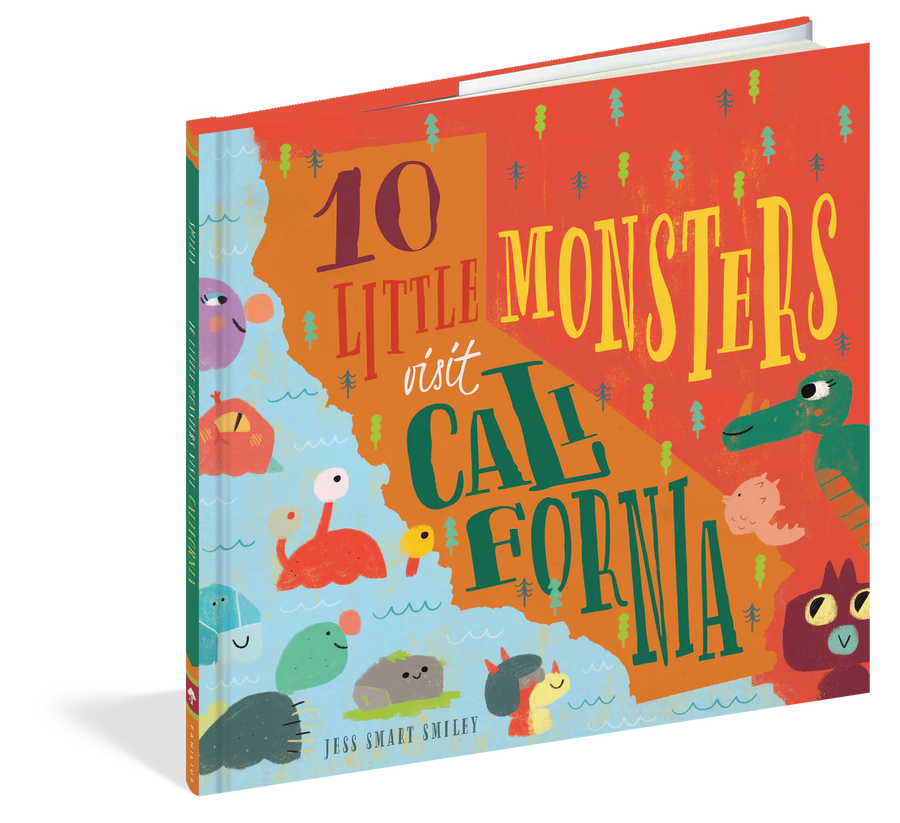 10 little monsters visit california 10 Little Monsters Visit California – Caro Bambino
