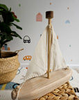 Ecovoyager Recycled Tree Sailing Boat