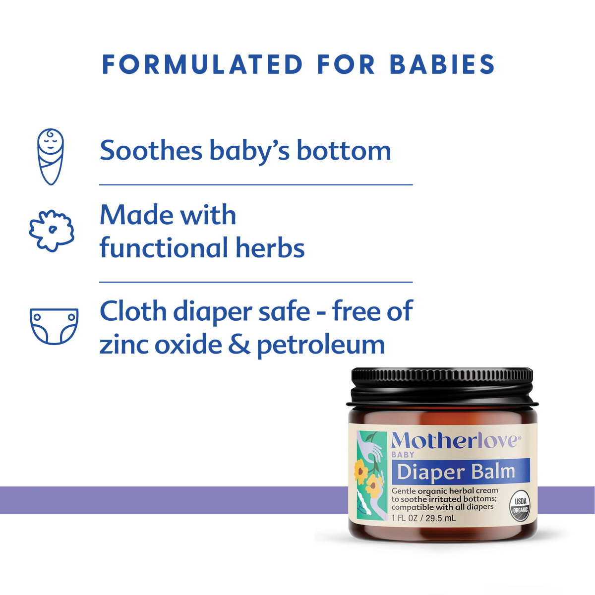 Diaper balm