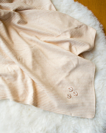 Pipo Striped Blanket - Organic Pima Cotton