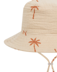 Avoca Bucket Hat - Sand/Palms