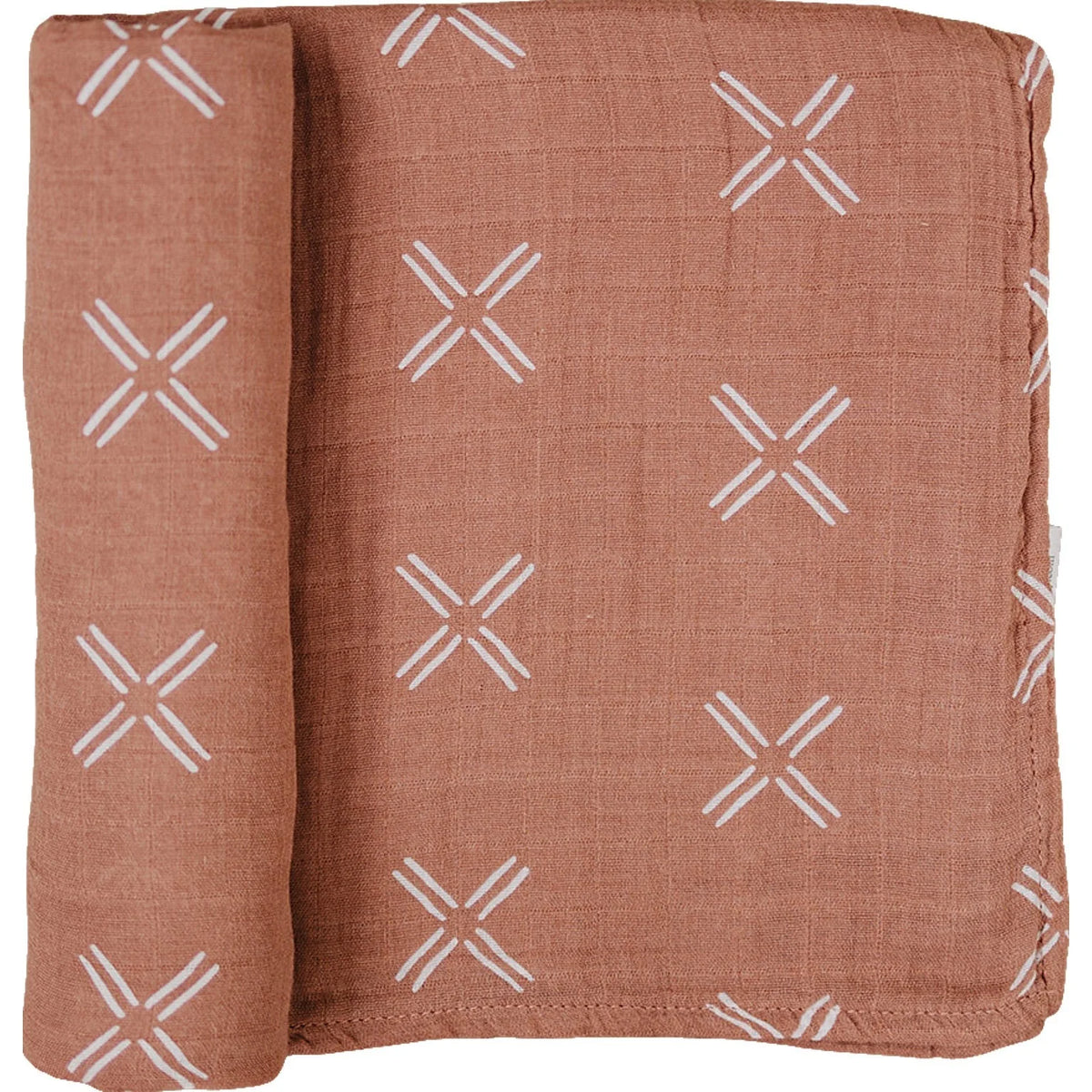 Mebie Baby Muslin Swaddle Blanket - Just Peachy