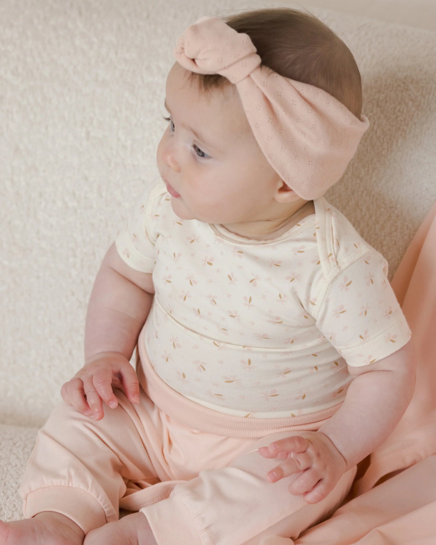 Short Sleeve One-Piece - Fleur