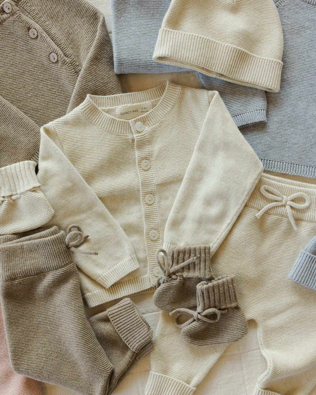Knit Pant - Heathered Natural