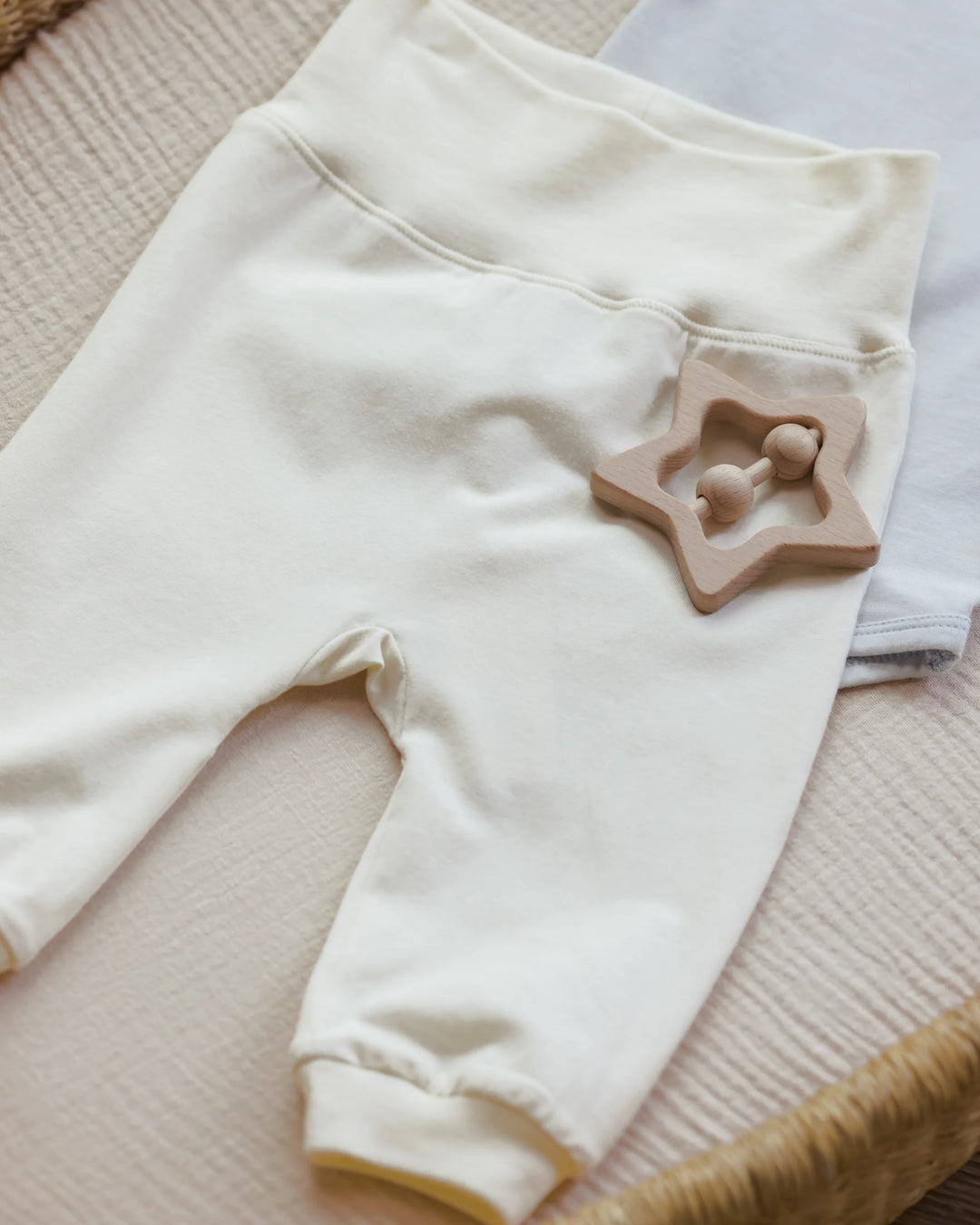 Cotton Baby Pant - Ivory