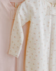 Zip Longsleeve Sleeper Footie - Fleur