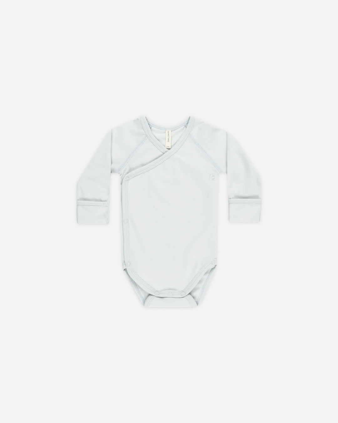 Side Snap Bodysuit - Fog