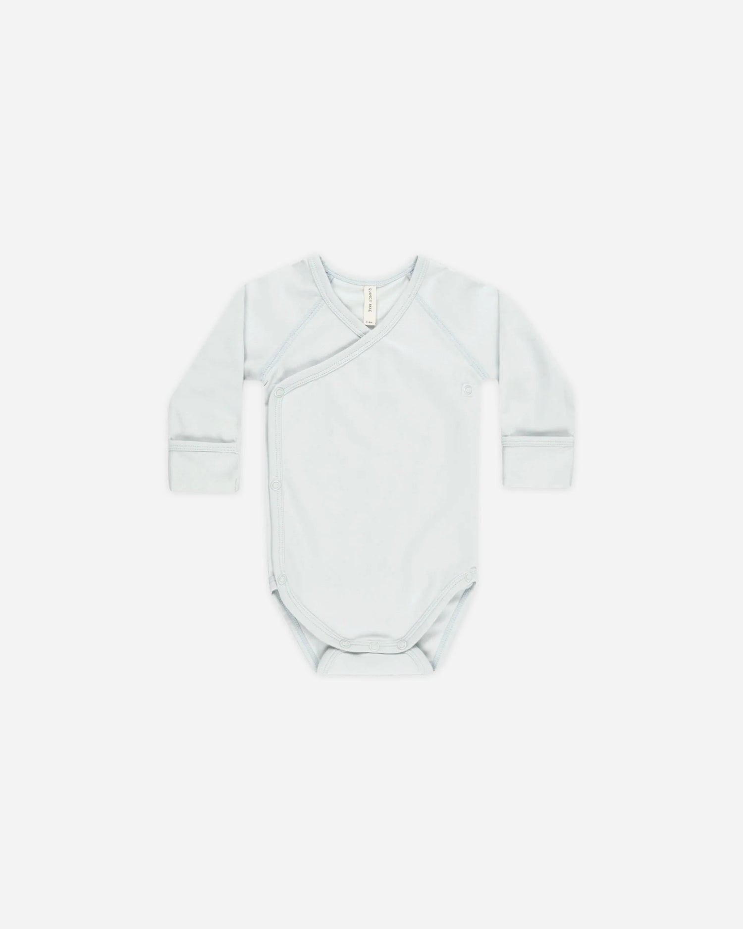Side Snap Bodysuit - Fog