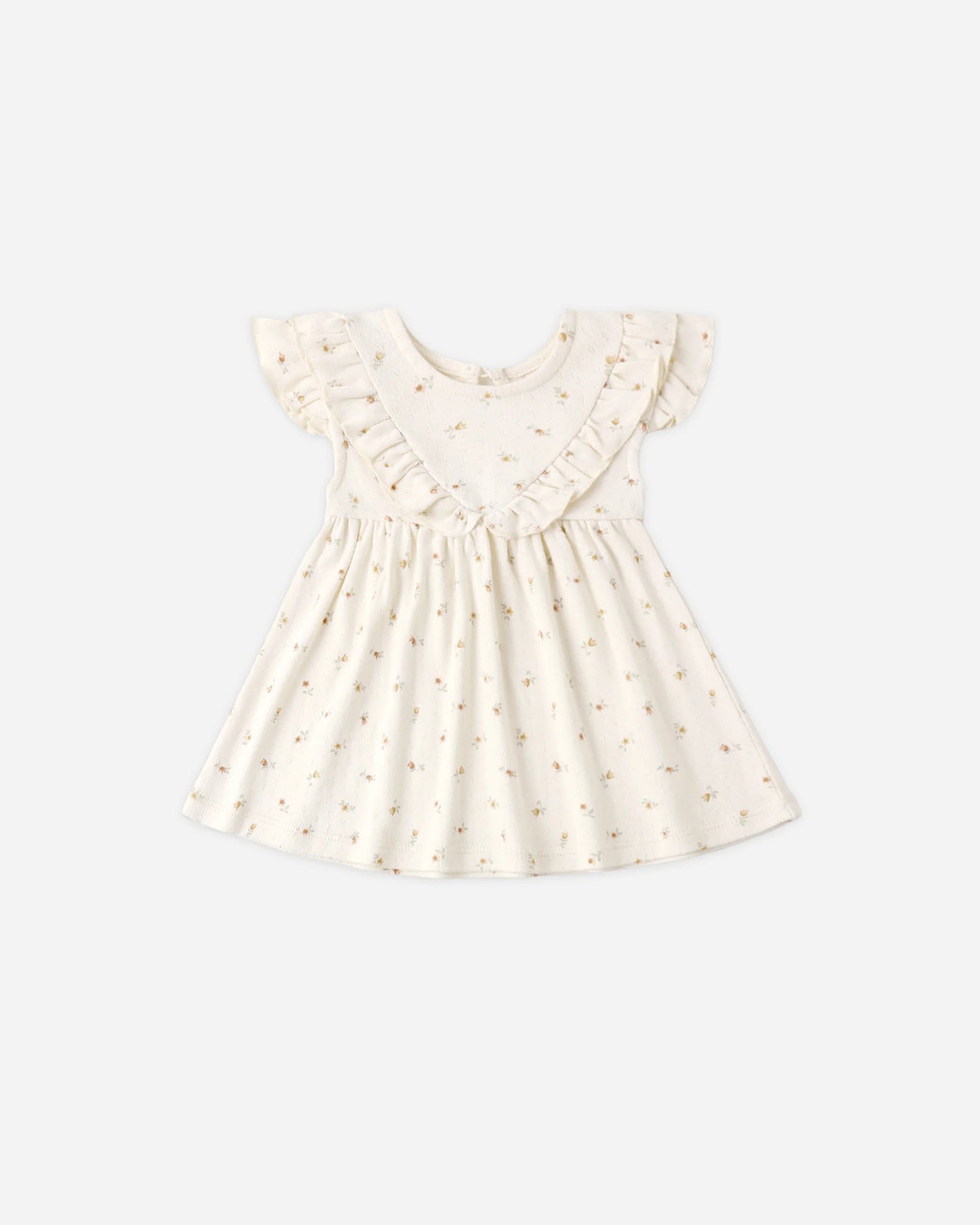 Sleeveless Ruffle V Dress Petit Fleur
