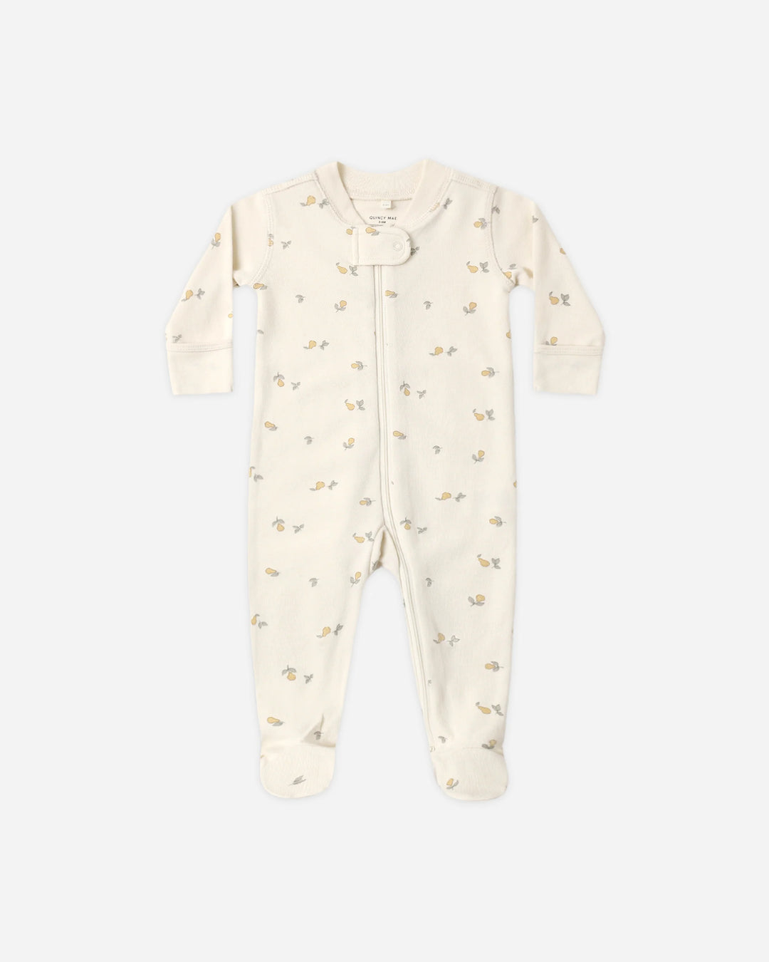 Zip Long Sleeve Sleeper Footie Pears