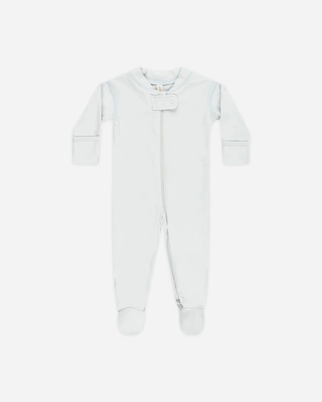 Zip Longsleeve Sleeper Footie - Fog