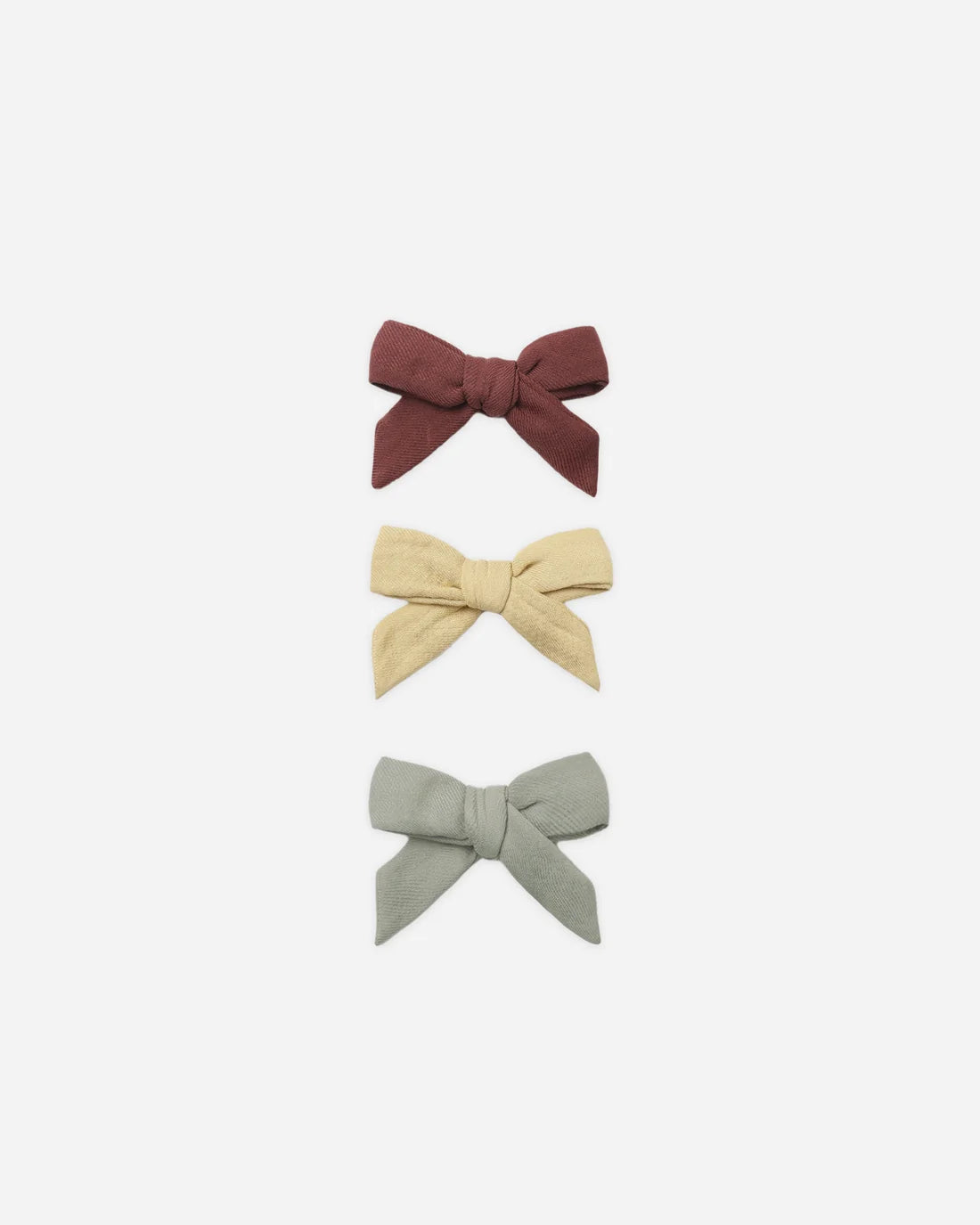Bows, Set Of 3 - Black Cherry, Butterscotch, Laurel