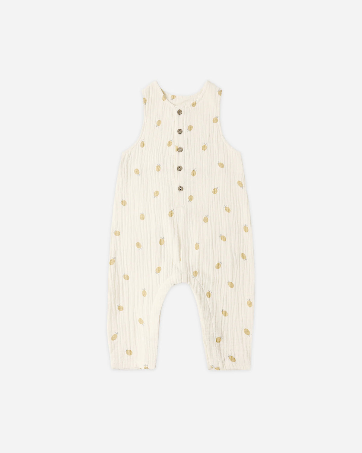 Button Jumpsuit Pineapple