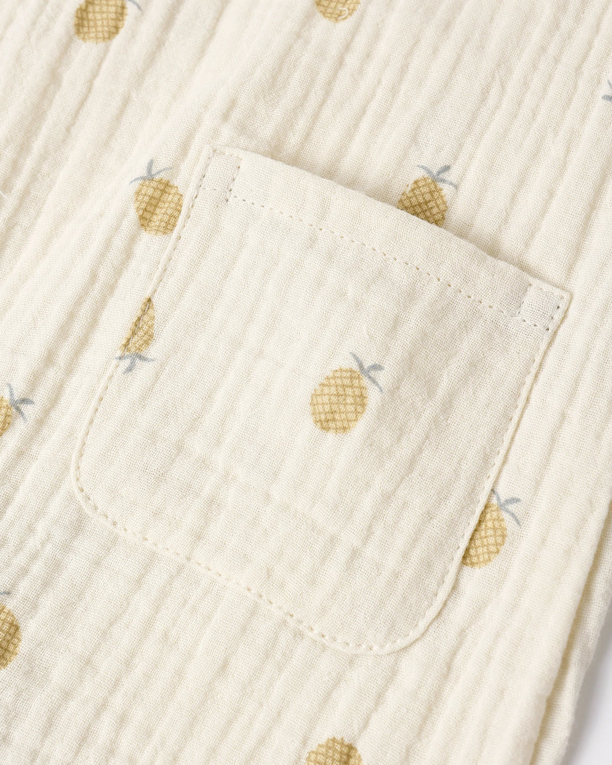 Button Jumpsuit Pineapple