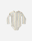 Delphine Rashguard One-Piece - Stripes