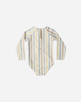 Delphine Rashguard One-Piece - Stripes