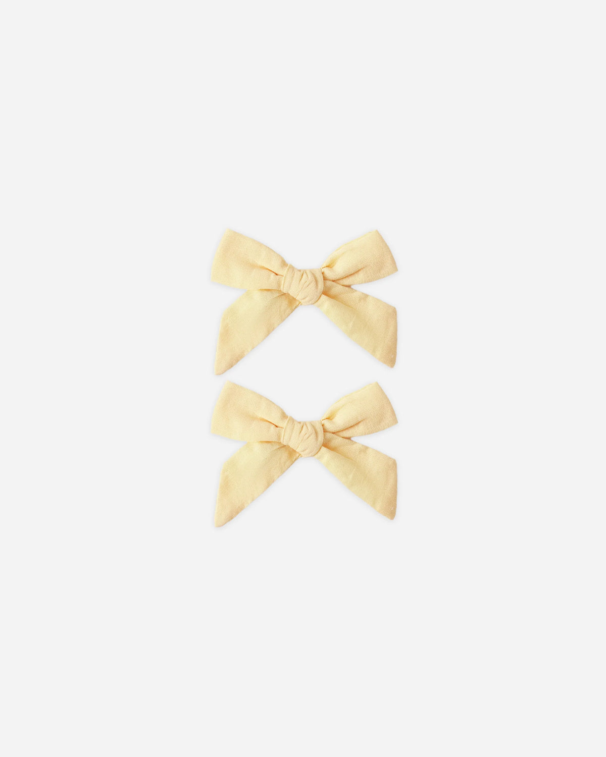 Bows, Set Of 2 Lemon