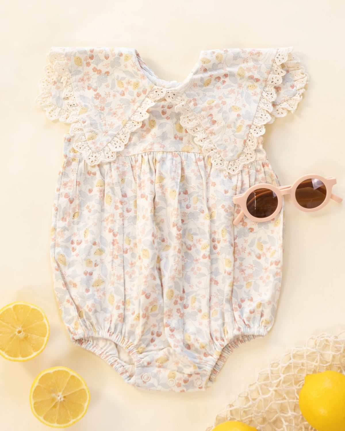 Porter Romper - Summer Garden