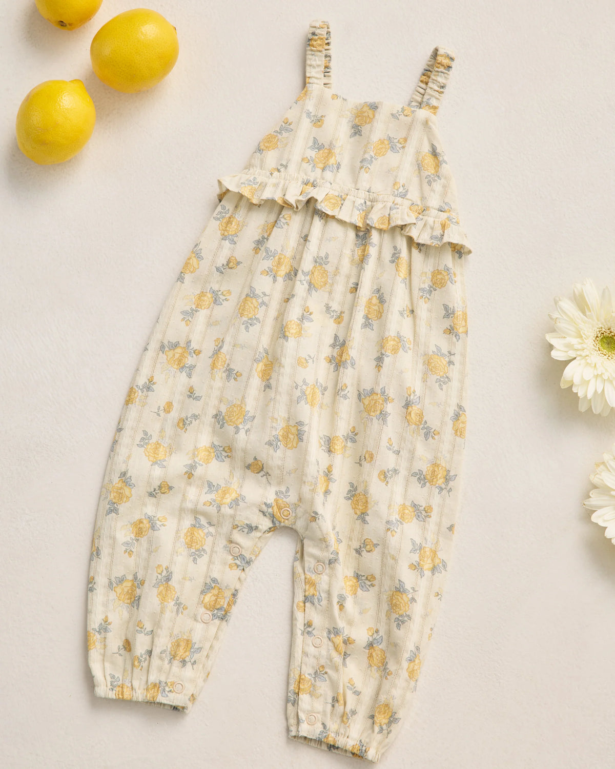 Kinsley Jumpsuit Lemon Ditsy Flower