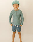 The Noah Rashguard - Sage