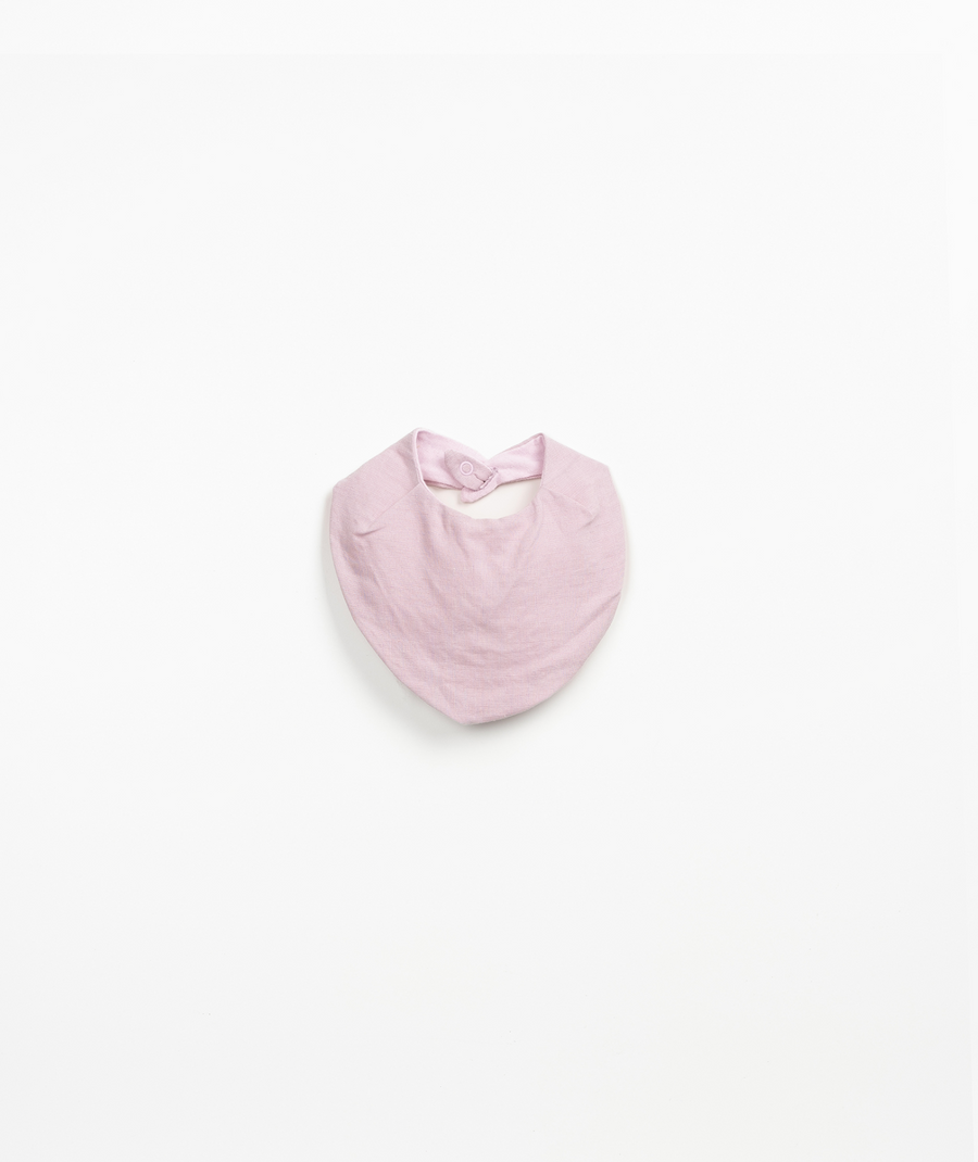 Linen & Organic Cotton Bib - Soft Lilac
