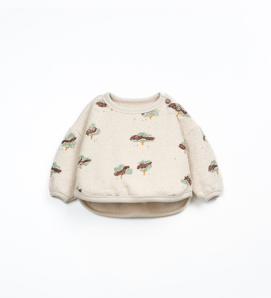 (Re)Play Yarn Sweatshirt - Trees