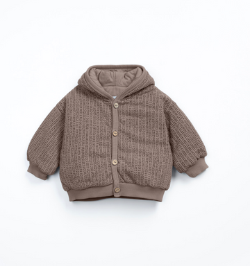 Hooded Soft Jacket - Taupe