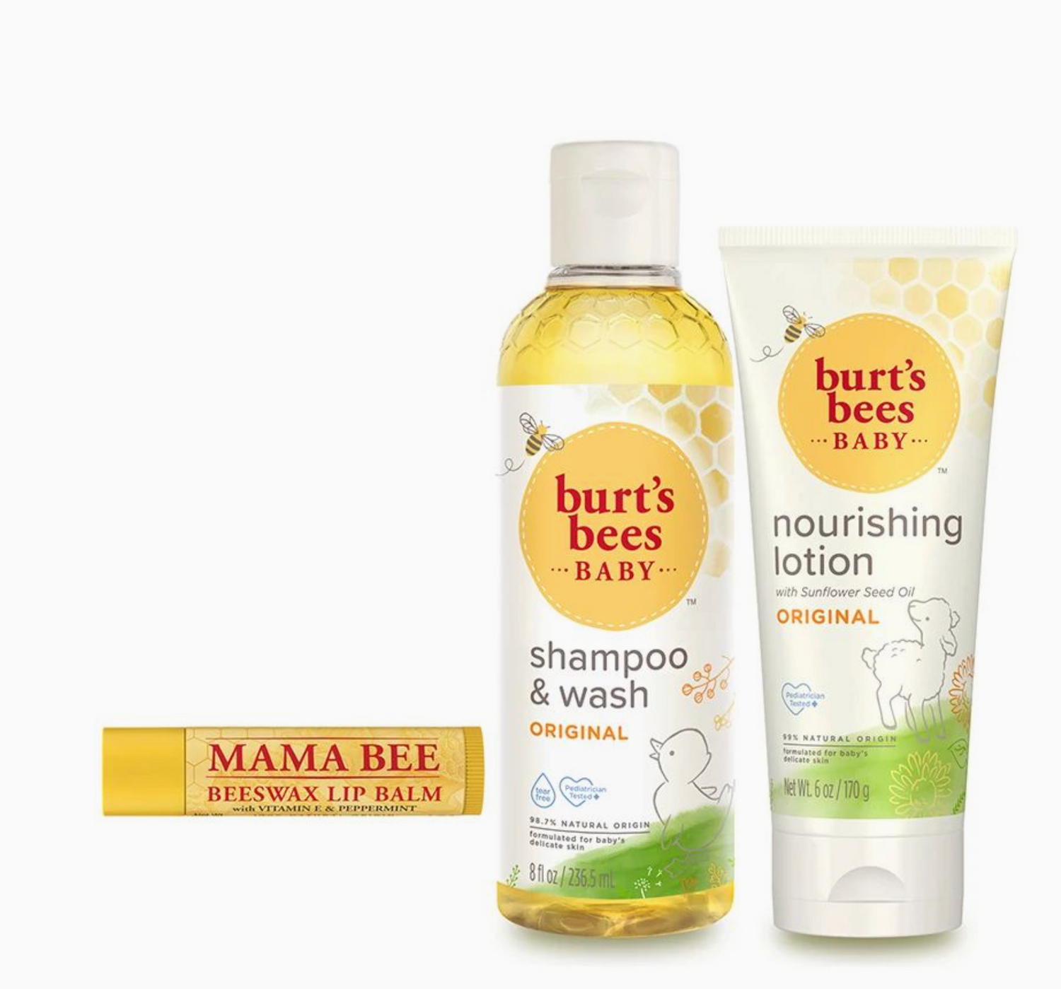 Joyful Moments Mom & Baby Gift Set-Wash, Lotion & Lip Balm