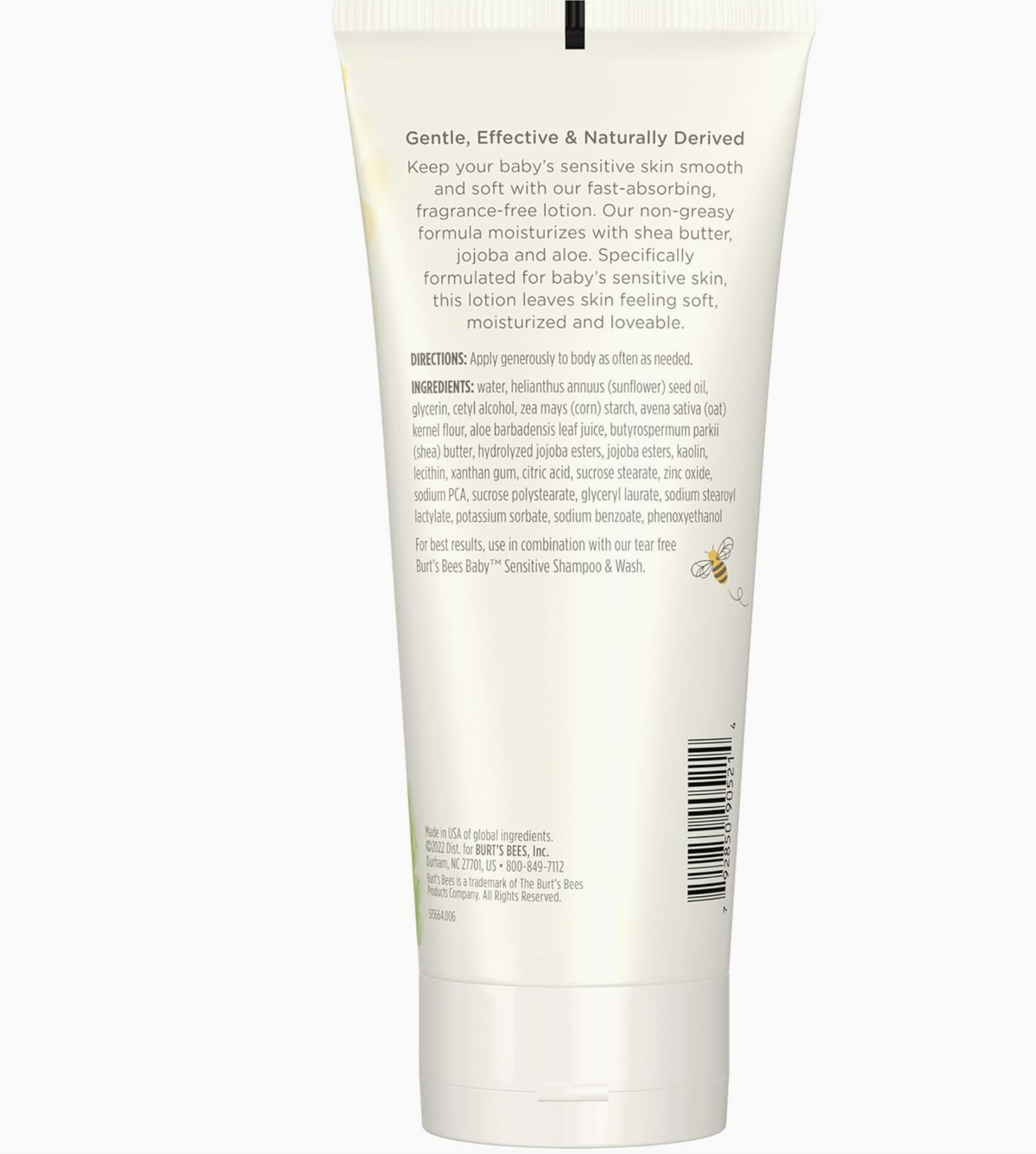 Ultra Gentle Sensitive Baby Lotion with Aloe