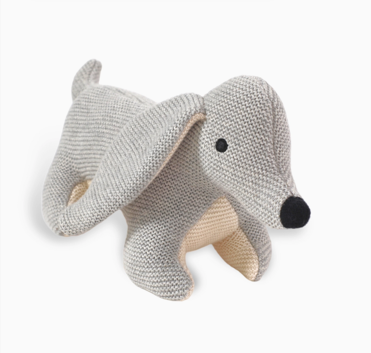 Dachshund Dog - Organic Knit Stuffed Animal Baby Toy