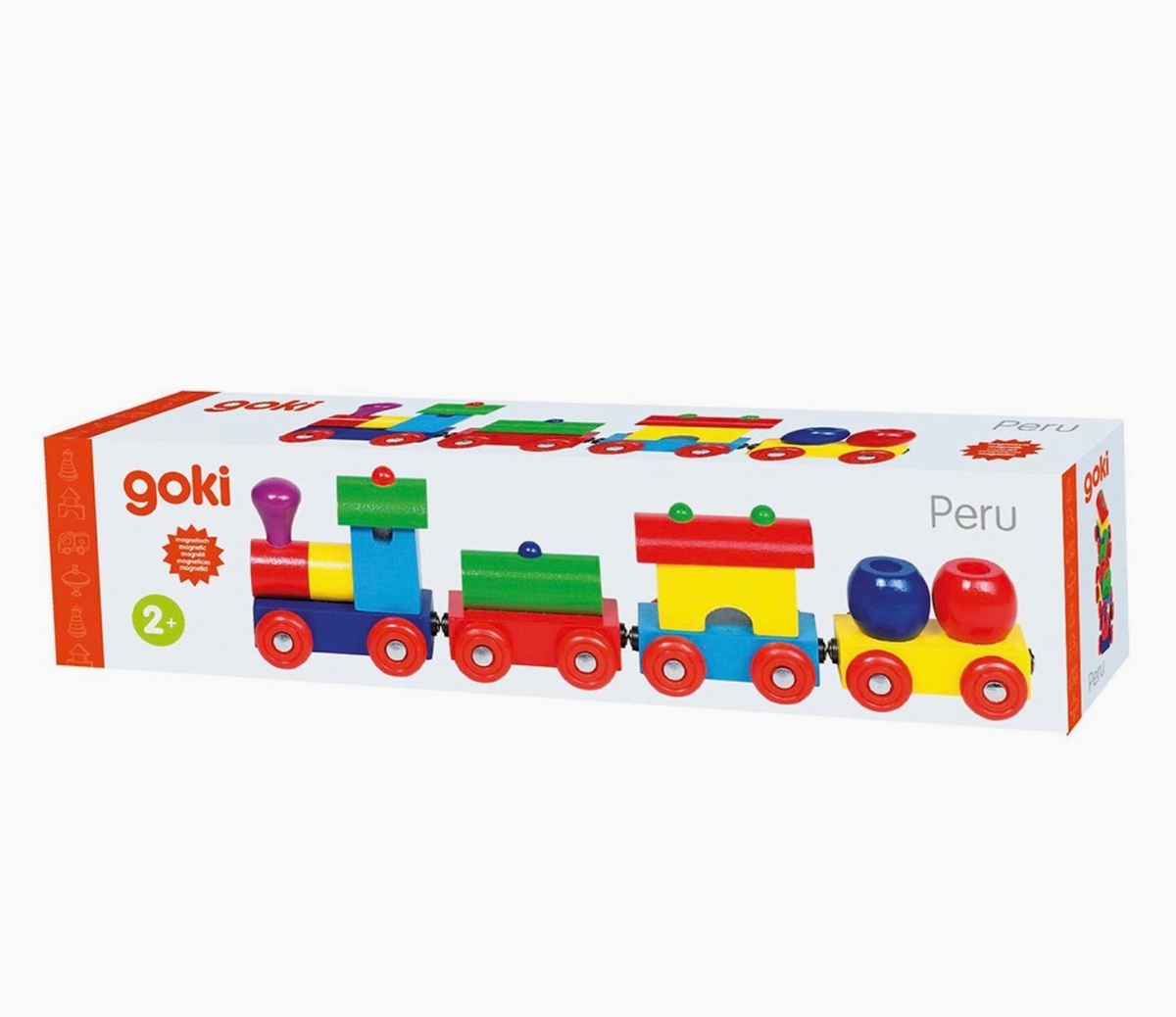 Train Peru - with Magnetic Couplings