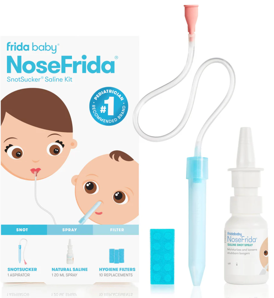 NoseFrida the SNOTSUCKER SALINE KIT