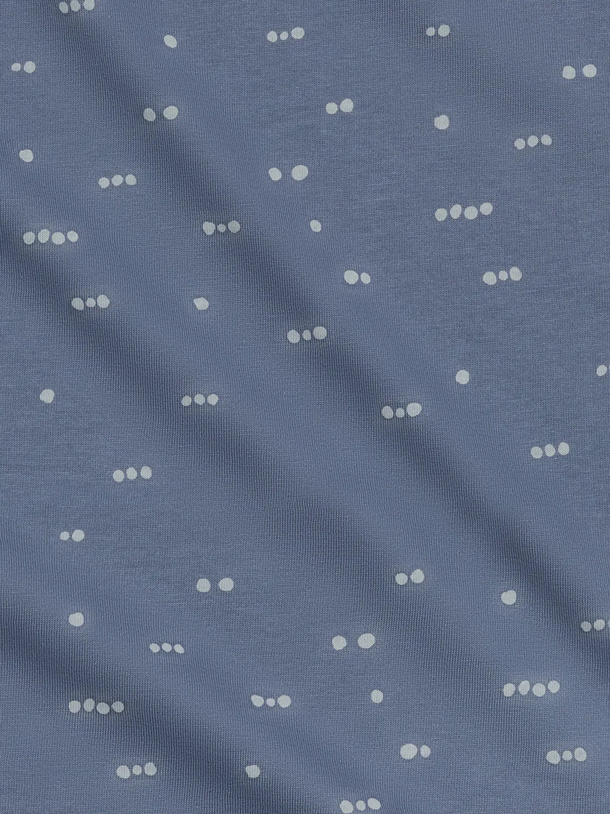 Swaddle Blanket - Tridot / Denim + Mist