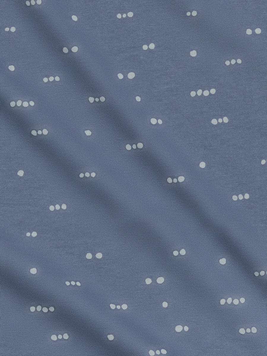 Swaddle Blanket - Tridot / Denim + Mist