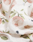 Organic Cotton Muslin Swaddle Blanket - Watercolor Floret