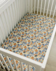 Mebie Baby Fitted Crib Sheet - Paradise Palms