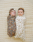 Mebie Baby Muslin Swaddle Blanket - Autumn Bloom