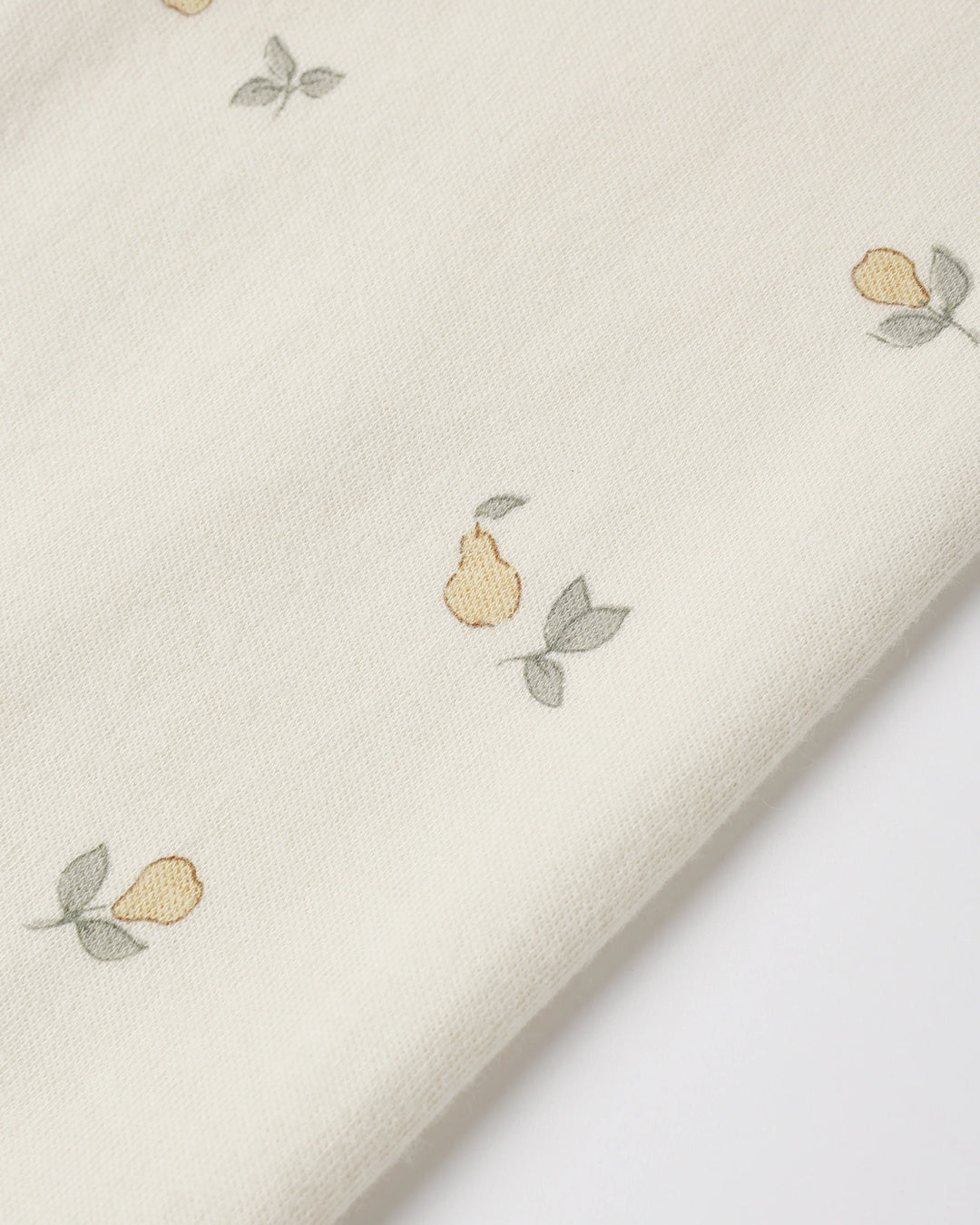 Zip Long Sleeve Sleeper Footie Pears