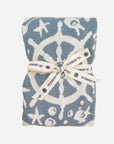 Nautical Summer & Ocean Organic Cotton Blanket