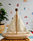 Ecovoyager Recycled Tree Sailing Boat