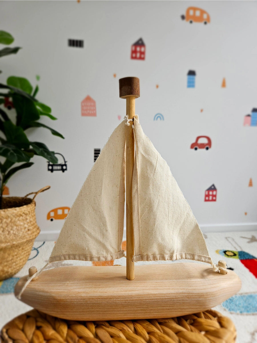 Ecovoyager Recycled Tree Sailing Boat