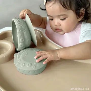 Sensory Baby Bowl - Sage