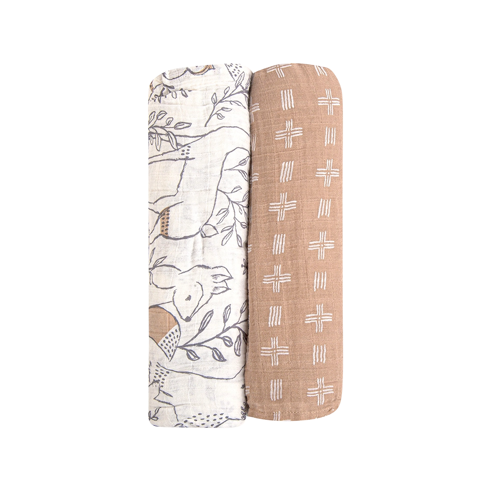 Ezra 2-Pc. Swaddle Wraps