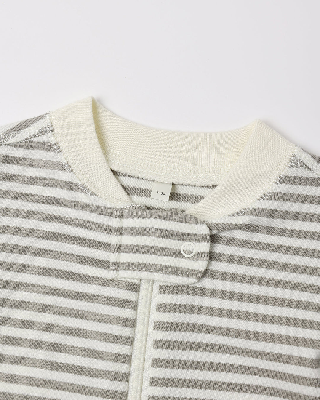 Zip Long Sleeve Sleeper Laurel Stripe