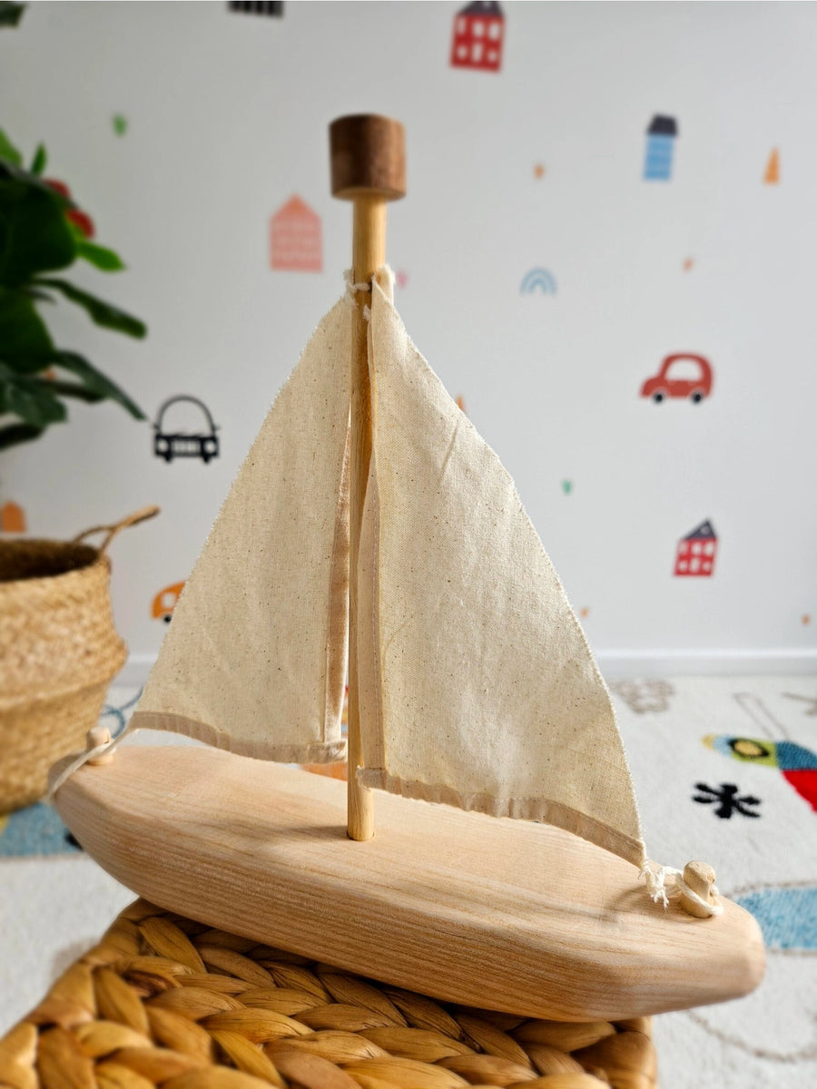 Ecovoyager Recycled Tree Sailing Boat