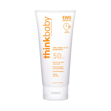 Thinkbaby Safe Sunscreen Spf 50+ 6 oz